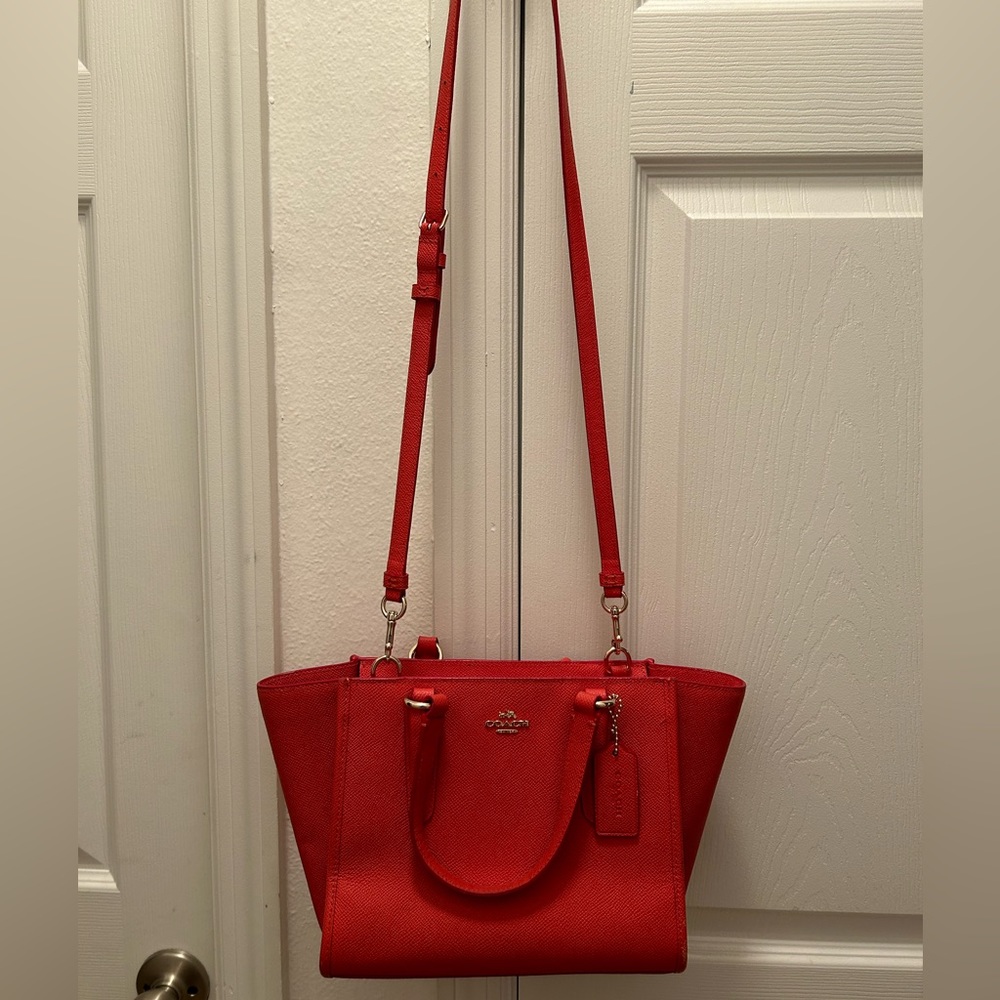 Coach Red Crossbody Purse